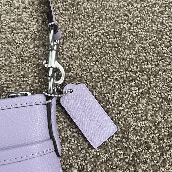 Coach Soft Purple Kitt Messenger Crossbody Bag - Picture 4 of 6